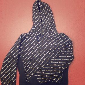 CHAMPION Reverse Weave Monogram Sweatshirt!